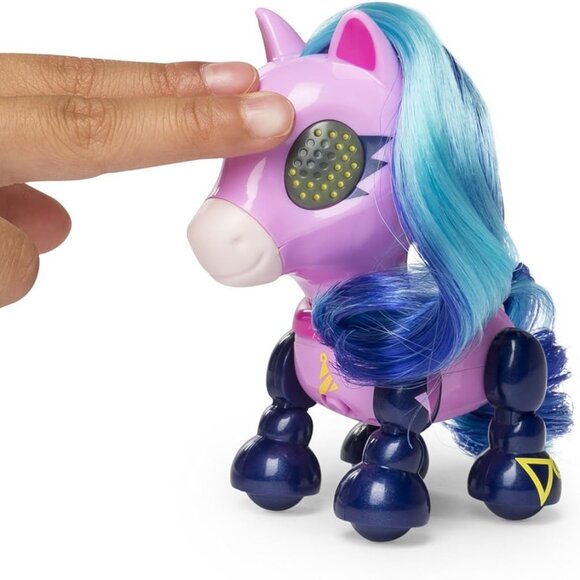 Zoomer Zupps Pretty Ponies Electra Interactive Pony w/lights, sounds New in Box - Picture 5 of 12